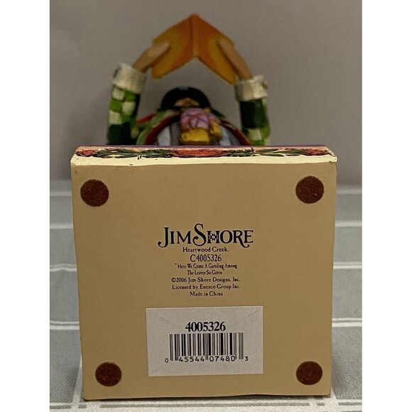 Jim Shore MAN CAROLER 2006 Here we Come Figurine 4005326 Heartwood Creek - Picture 7 of 10